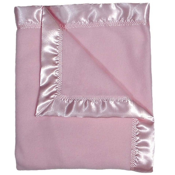 Shop Raindrops Baby Girls Fleece Receiving Blanket, Pink, 28" X 36
